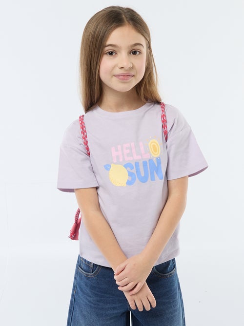 Camiseta estampada con fantasía - Kiabi