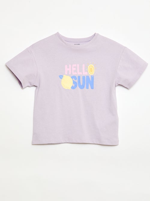 Camiseta estampada con fantasía - Kiabi