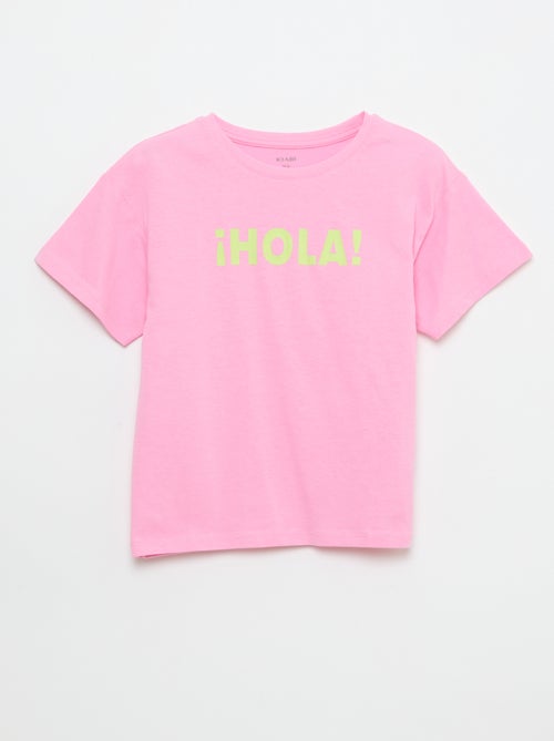 Camiseta estampada con fantasía - Kiabi