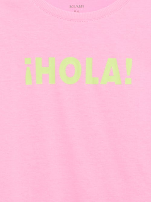 Camiseta estampada con fantasía - Kiabi