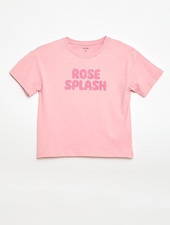 Camiseta estampada con fantasía