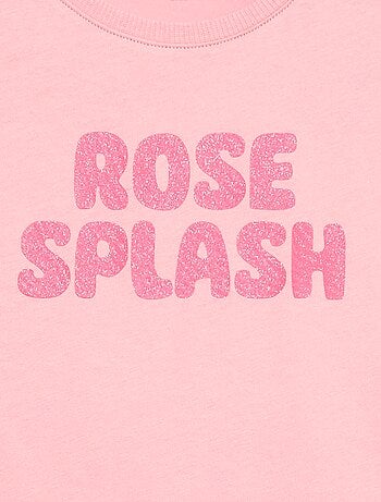 Camiseta estampada con fantasía