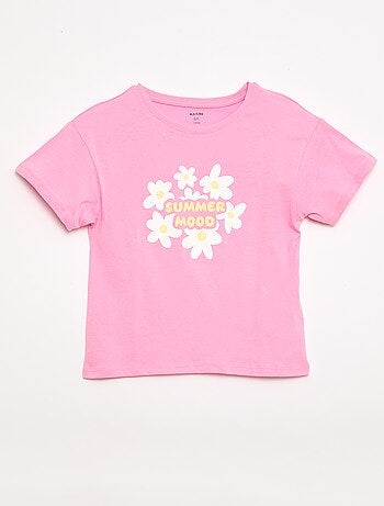 Camiseta estampada con fantasía