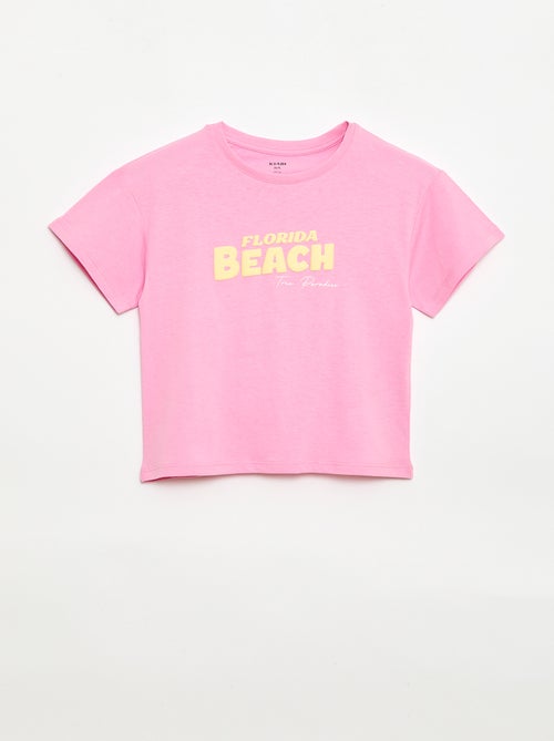 Camiseta estampada con fantasía - Kiabi