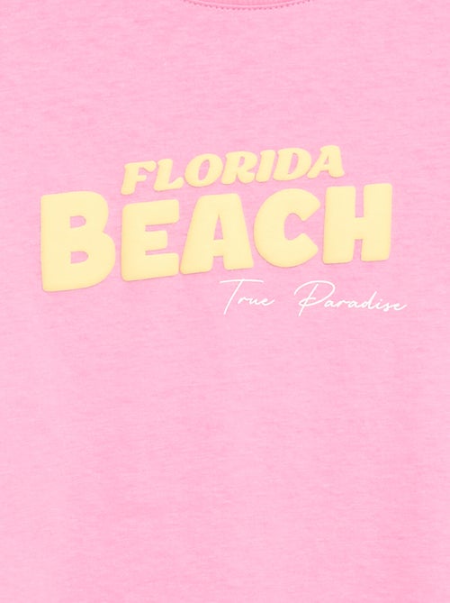 Camiseta estampada con fantasía - Kiabi