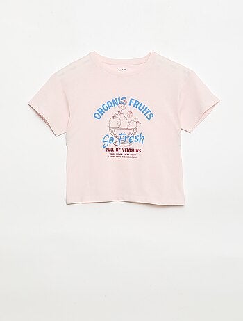 Camiseta estampada con fantasía