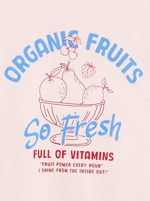 Camiseta estampada con fantasía - Kiabi