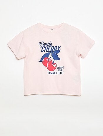 Camiseta estampada con fantasía