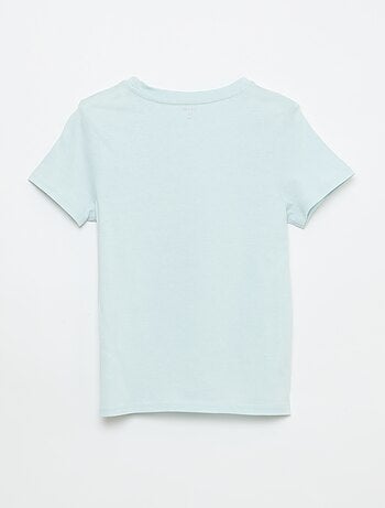 Camiseta estampada con mensaje