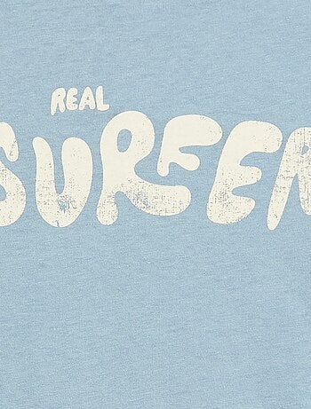 Camiseta estampada con mensaje