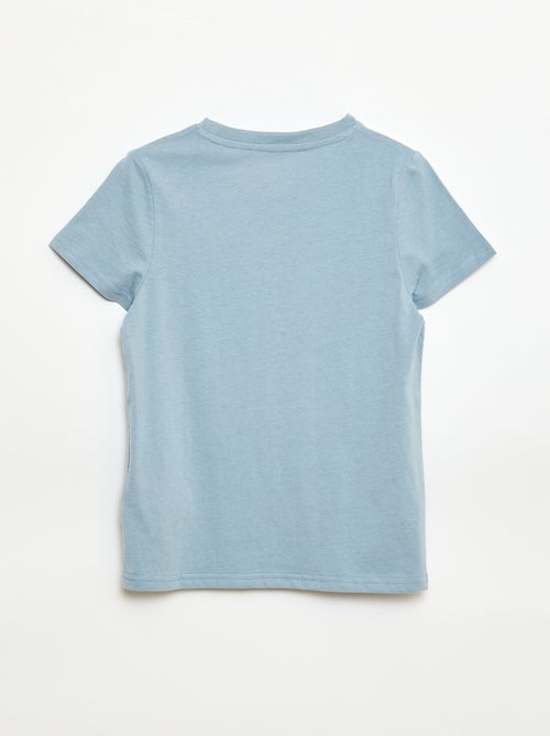 Camiseta estampada con mensaje - Kiabi