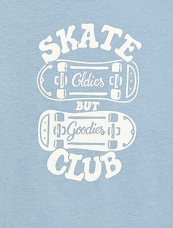 Camiseta estampada con mensaje