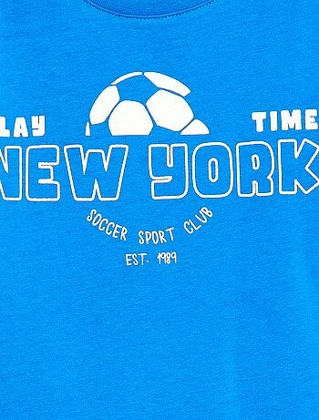 Camiseta estampada con mensaje