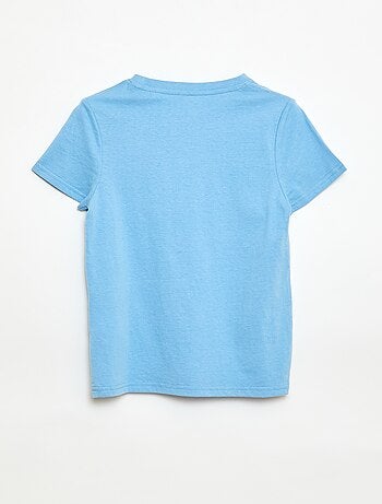 Camiseta estampada con mensaje