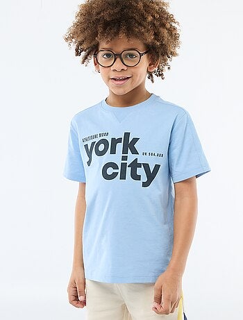 Camiseta estampada con mensaje