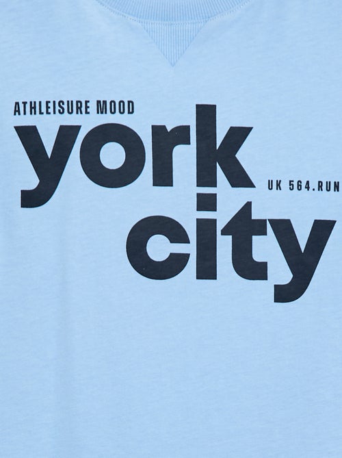 Camiseta estampada con mensaje - Kiabi