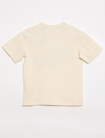 Camiseta estampada con mensaje