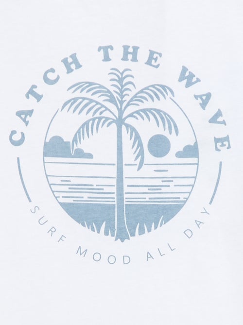 Camiseta estampada con mensaje - Kiabi Camiseta estampada con mensaje - Kiabi