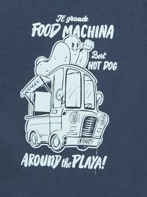 Camiseta estampada con mensaje - Kiabi