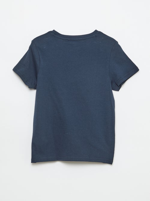 Camiseta estampada con mensaje - Kiabi