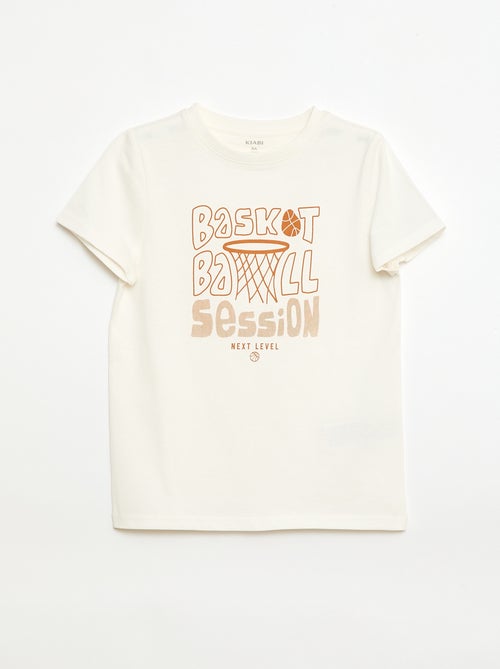 Camiseta estampada con mensaje - Kiabi Camiseta estampada con mensaje - Kiabi