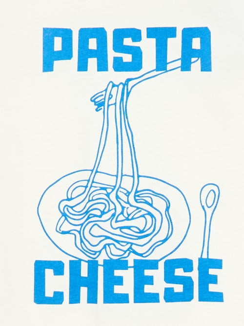 Camiseta estampada con mensaje - Kiabi