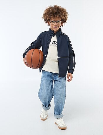 Camiseta estampada con mensaje