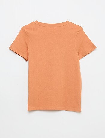 Camiseta estampada con mensaje