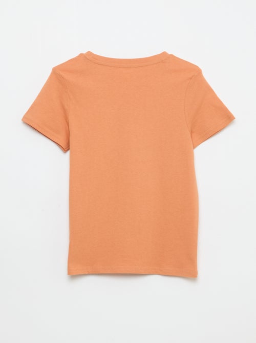 Camiseta estampada con mensaje - Kiabi