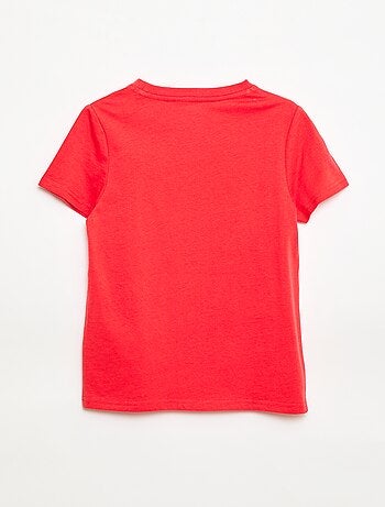 Camiseta estampada con mensaje