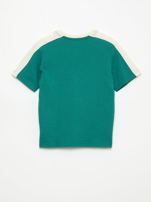 Camiseta estampada con mensaje - Kiabi