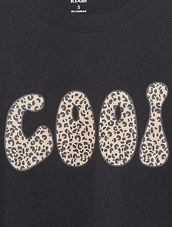 Camiseta estampada 'Cool' - colección fácil de poner