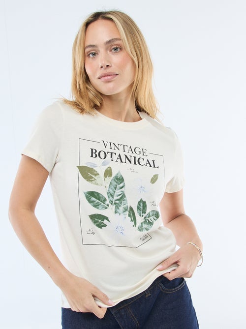 Camiseta estampada - Kiabi