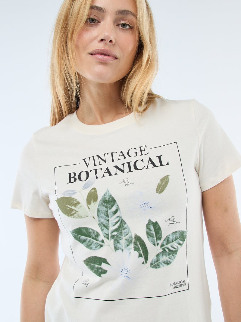 Camiseta estampada Crudo - Kiabi