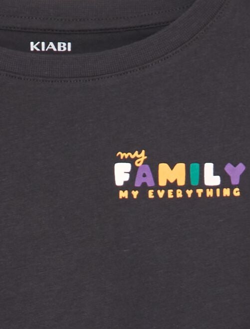 Camiseta estampada de algodón - Kiabi