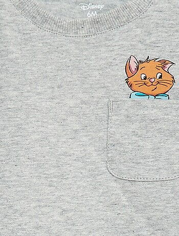 Camiseta estampada de algodón 'Los Aristogatos' 'Disney'