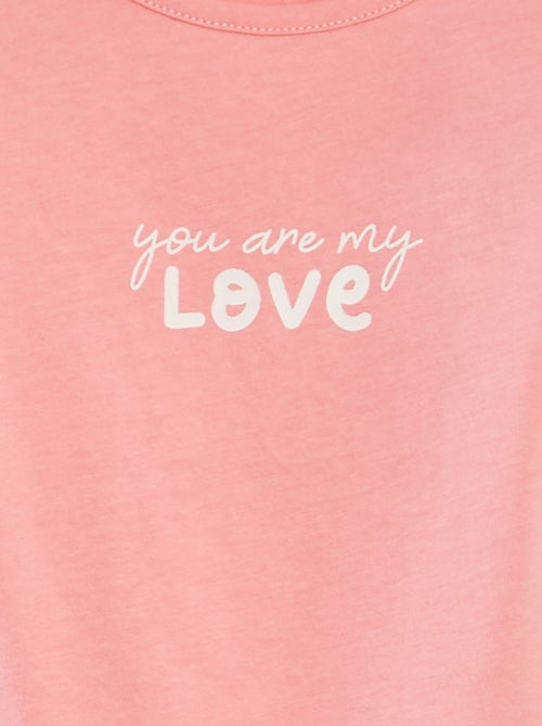 Camiseta estampada de algodón - Kiabi