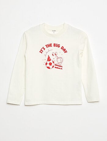 Camiseta estampada de cumpleaños