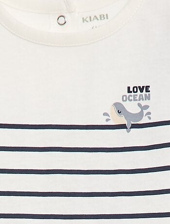Camiseta estampada de dinosaurio