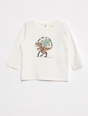 Camiseta estampada de dinosaurio