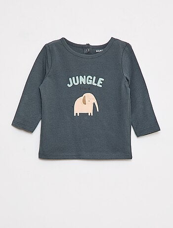 Camiseta estampada de dinosaurio