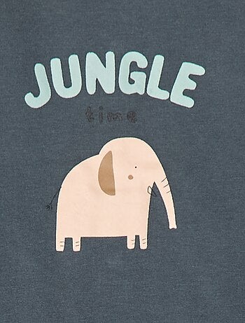 Camiseta estampada de dinosaurio