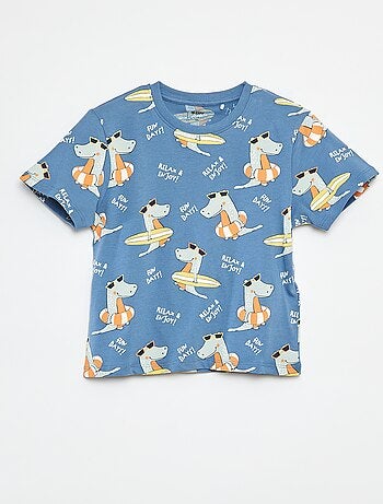 Camiseta estampada de dinosaurio 'Guppy'