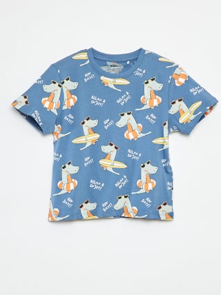 Camiseta estampada de dinosaurio 'Guppy'