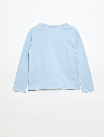 Camiseta estampada de fantasía de manga larga