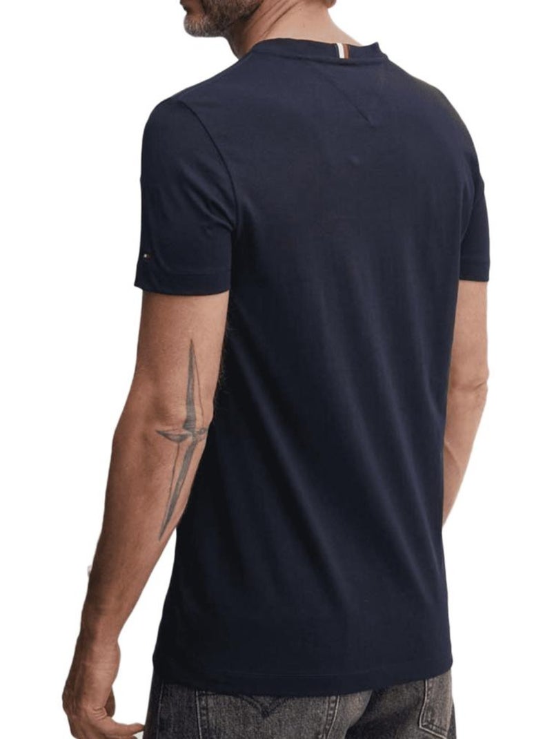 Camiseta Estampada de Hombre Tommy Hilfiger Negro - Kiabi