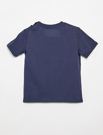 Camiseta estampada de manga corta - Colección fácil de poner