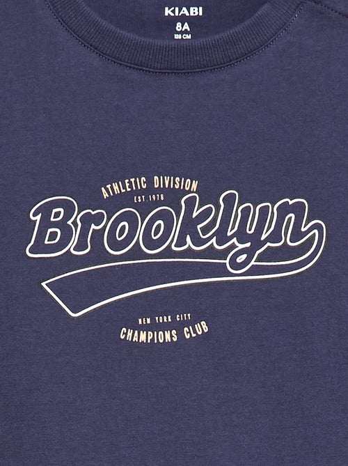 Camiseta estampada de manga corta - Colección fácil de poner - Kiabi