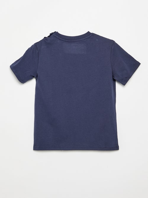Camiseta estampada de manga corta - Colección fácil de poner - Kiabi