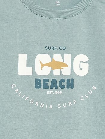 Camiseta estampada de manga corta - Colección fácil de poner